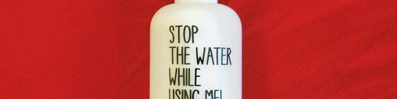 STOP THE WATER WHILE USING ME! : All Natural Lemon Honey Soap 200ml