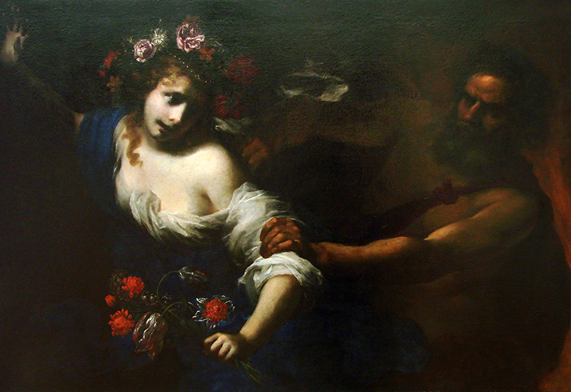 Proserpina rapita da Plutone - Simone Pignoni (1611-1698)