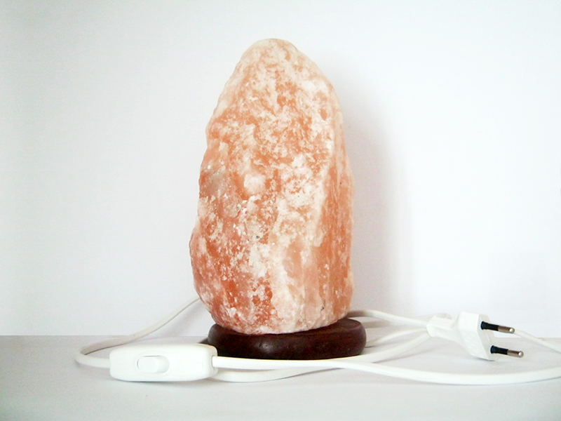lampada di sale rosa
